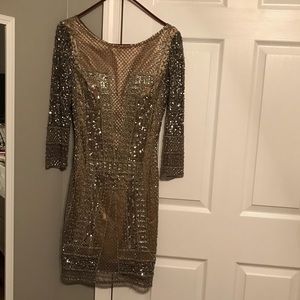 Scala Embellished Formal Dress